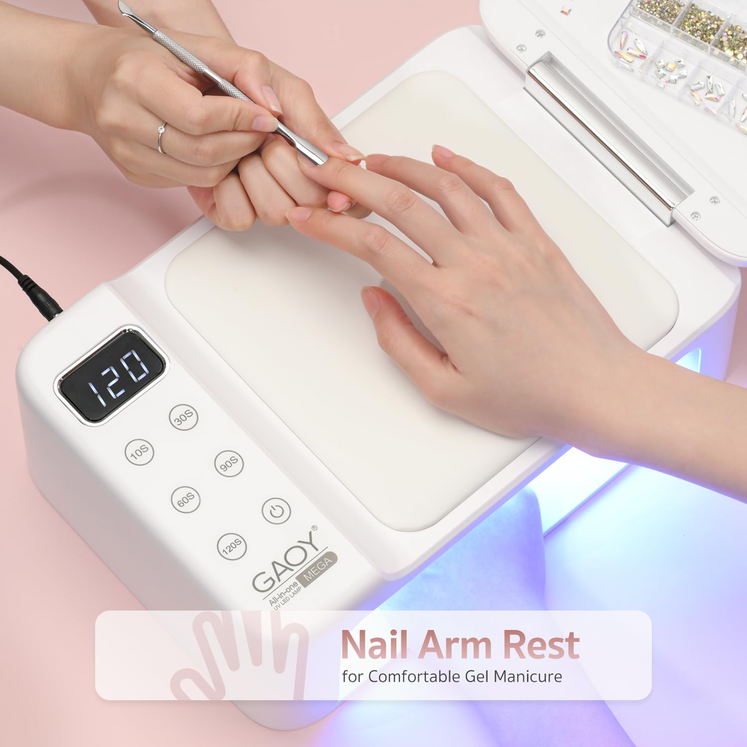 Amazon.com : GAOY Professional Nail Curing Lamp for Salon, Mega UV